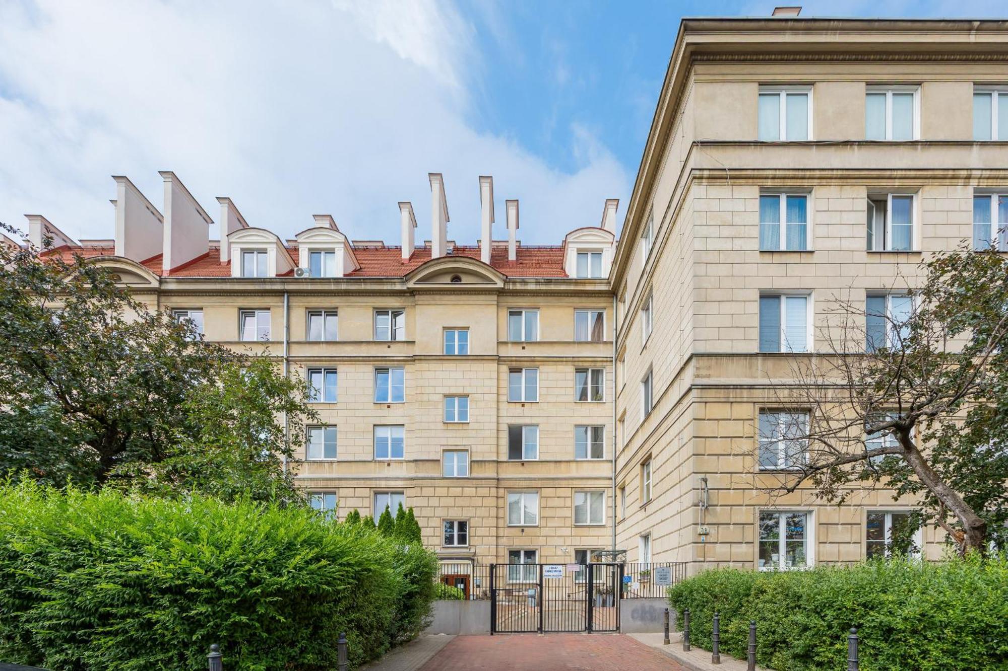 Przytulne Studio W Zielonej Okolicy Srodmiescia By Noclegi Renters Varsó Kültér fotó